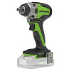 Гайковерт ударный бесщеточный аккум. Greenworks GD24IW400 24V (без АКБ и ЗУ, 1/2", 400 Нм, 1,3 кг, п